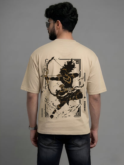 Evenway Archer Graphic T-Shirt – Premium Cotton Oversized Streetwear Tee for Men & Women
